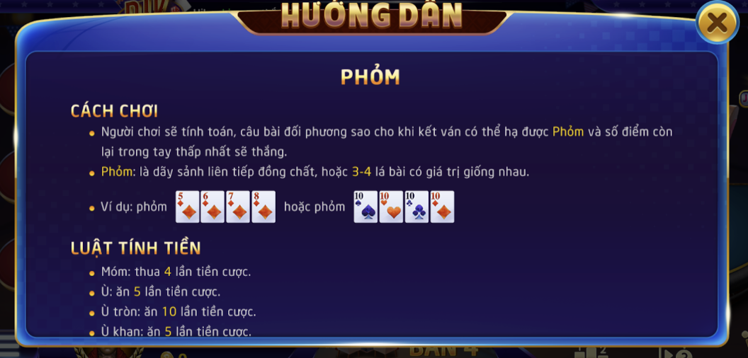 Chơi game bài đổi thưởng Phỏm tại Rikvip có gì hấp dẫn?