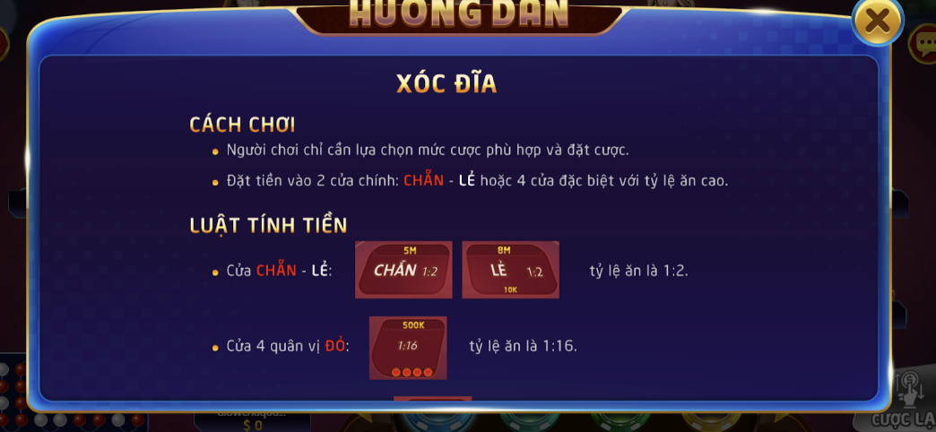 Một vài kinh nghiệm đánh game bai doi thuong Xóc đĩa tại May88