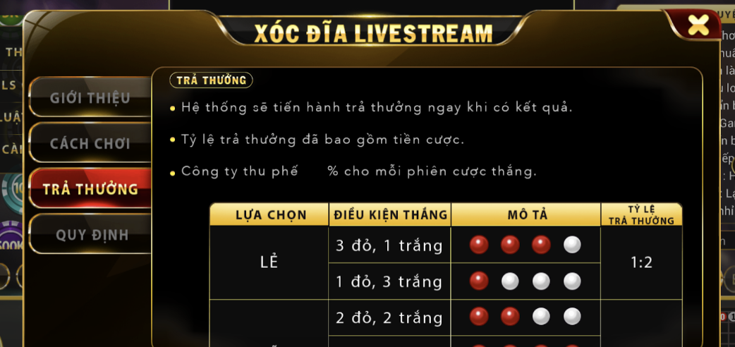 Mẹo đánh game bài đổi thưởng Xóc đĩa Livestream tại Go88 hay nhất