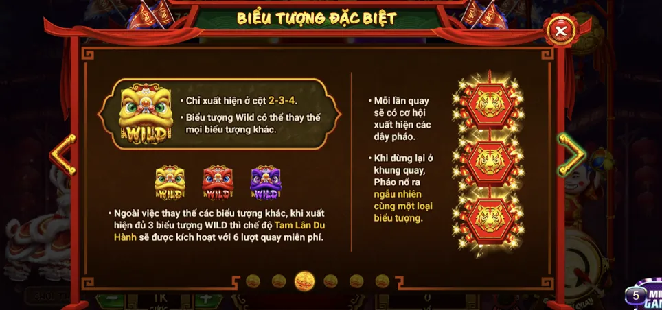 Đánh bài đổi thưởng cùng 789club khi tham gia tựa game Lân hái lộc